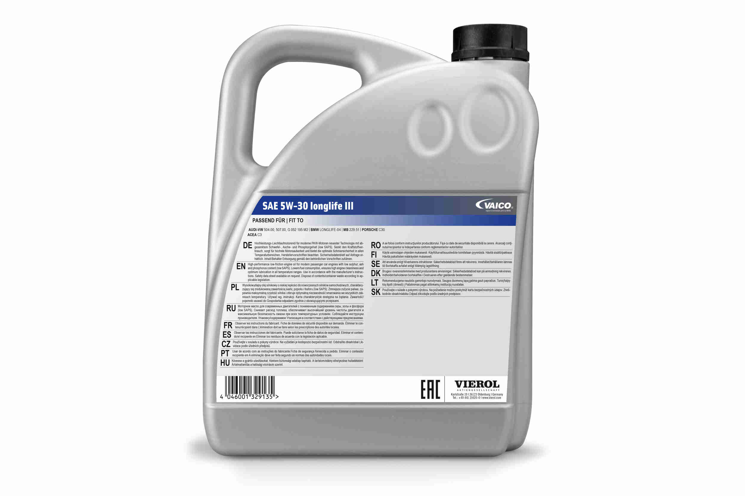 VAICO V60-0054 - Моторное масло Green Mobility Parts