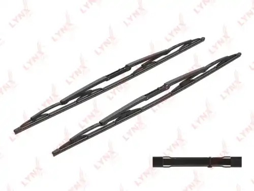 LYNXAUTO 6565lp - щетка стеклоочистителя! каркасная, комплект 650/650мм\ Land Rover