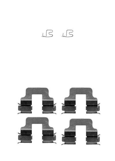 Ремкомплект тормозных колодок