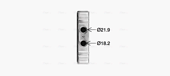 AVA QUALITY COOLING VN6434 - Радиатор печки