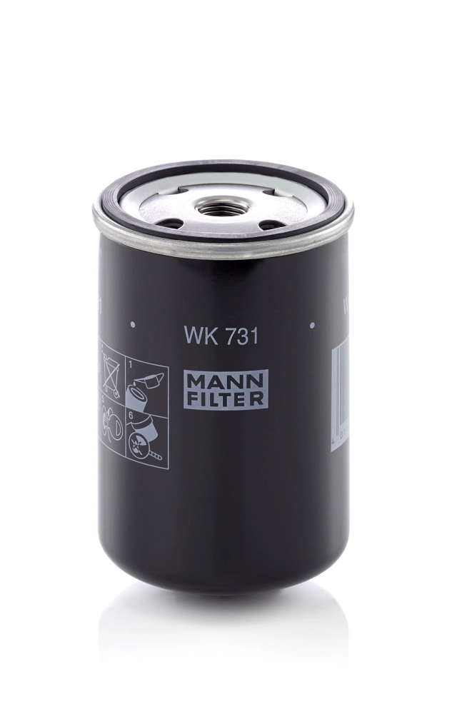 MANN-FILTER WK 731 - Топливный фильтр