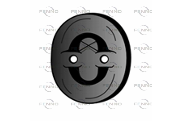 Крепления глушителя