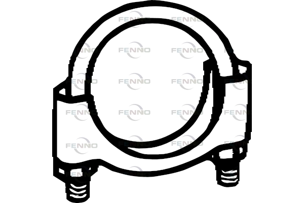 Хомут глушителя