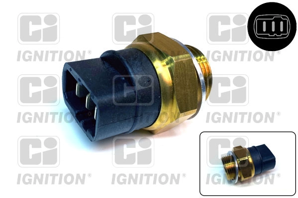 QUINTON HAZELL XEFS54 - Термовыключатель, вентилятор радиатора CI