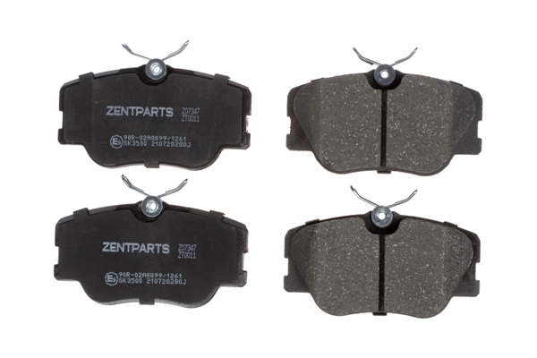 ZENTPARTS Z07347 - Тормозные колодки 