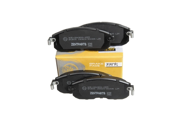 ZENTPARTS Z07402 - Тормозные колодки 