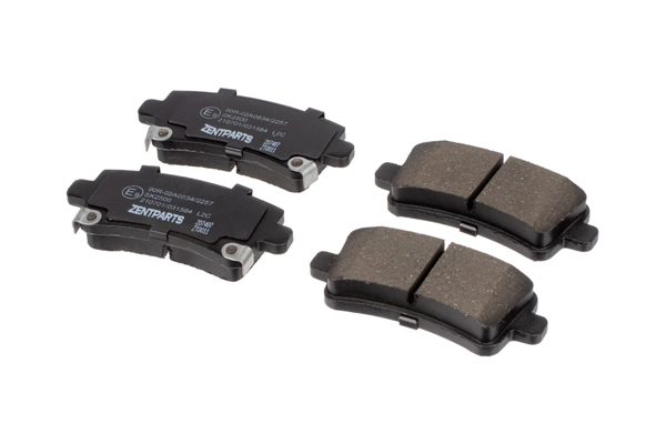 ZENTPARTS Z07407 - Тормозные колодки 