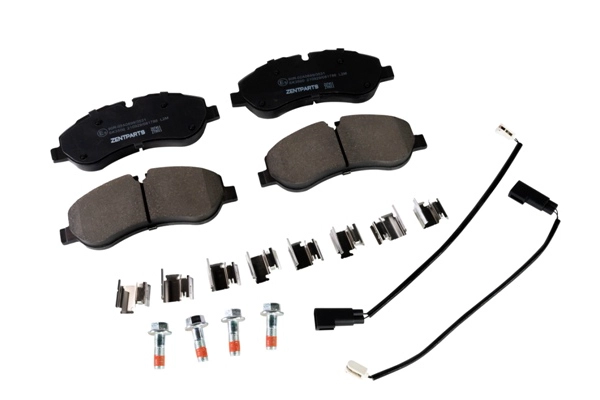 ZENTPARTS Z07411 - Тормозные колодки 