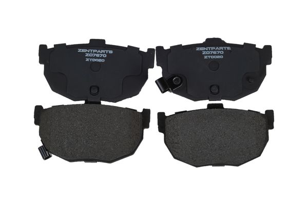 ZENTPARTS Z07670 - Тормозные колодки 