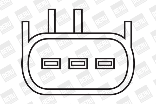 BERU ZS380 - Катушка зажигания