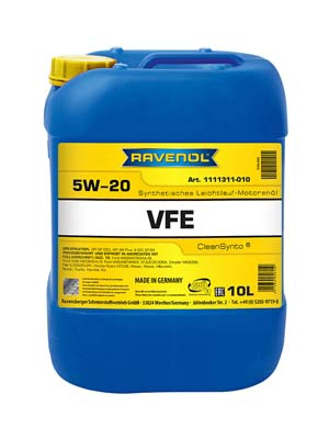 Моторное масло RAVENOL VFE SAE 5W-20