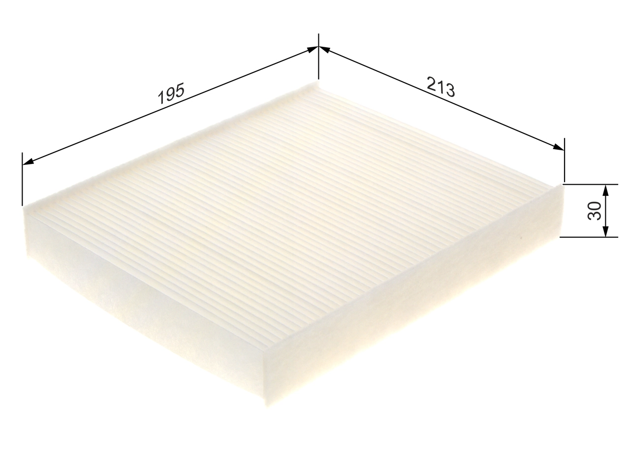 BOSCH 0 986 4B5 006 - Салонный фильтр