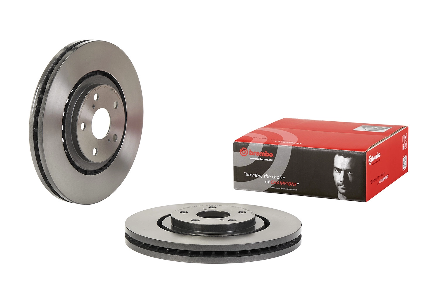 BREMBO 09.E835.11 - Тормозной диск PRIME LINE - UV Coated