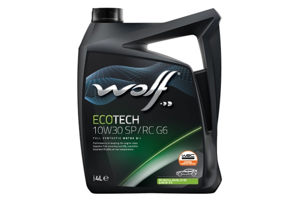 Моторное масло WOLF ECOTECH 10W30 SP/RC G6