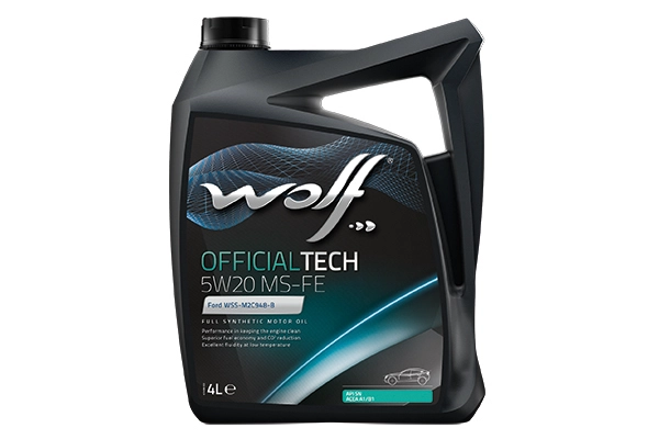 Моторное масло WOLF OFFICIALTECH 5W20 MS-FE