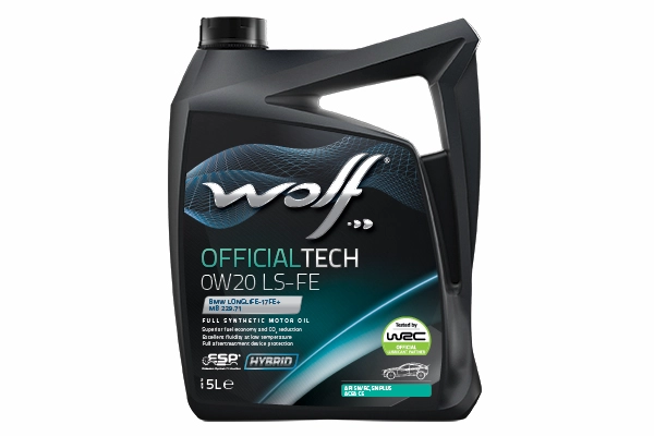 Моторное масло WOLF OFFICIALTECH 0W20 LS-FE
