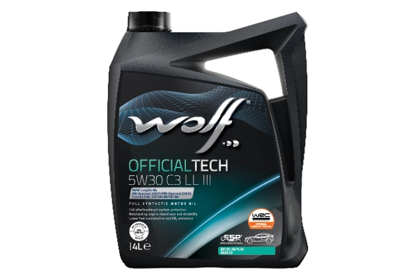 Моторное масло WOLF OFFICIALTECH 5W30 C3 LL III
