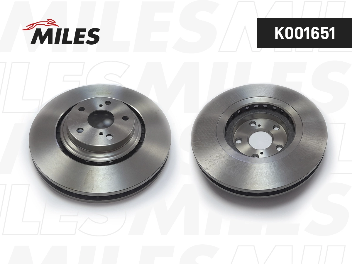 MILES K001651 - Тормозные диски