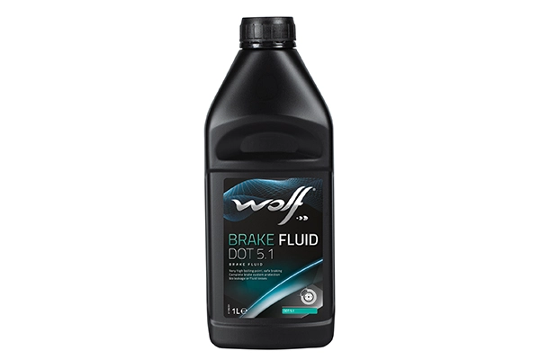 Тормозная жидкость WOLF BRAKE FLUID DOT 5.1