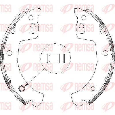 Колодки барабанные