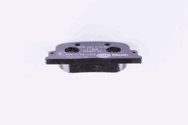 HELLA 8DB 355 010-001 - Тормозные колодки 