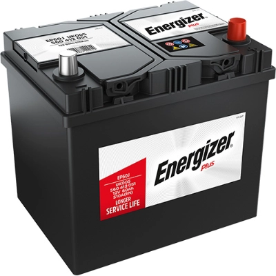 Стартерная аккумуляторная батарея Energizer Plus