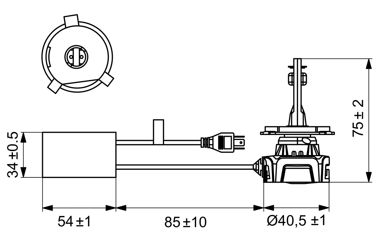 BOSCH 1 987 301 554 - Лампа накаливания, фара дальнего света Светодиод Gigalight TWIN