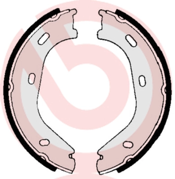 BREMBO S 50 505 - Комплект тормозных колодок, стояночная тормозная система ESSENTIAL LINE