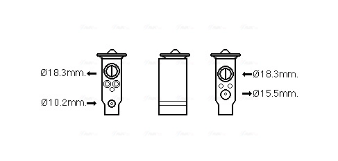 Расширительный клапан кондиционера