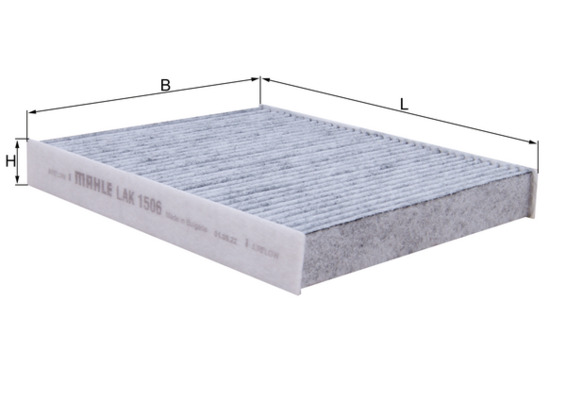 KNECHT LAK 1506 - Салонный фильтр