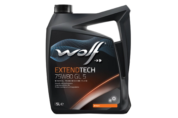 Трансмиссионное масло WOLF EXTENDTECH 75W80 GL 5