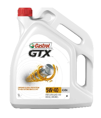 Моторное масло Castrol GTX 5W-40 A3/B4
