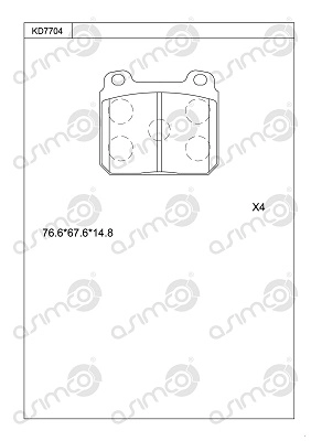 Тормозные колодки 