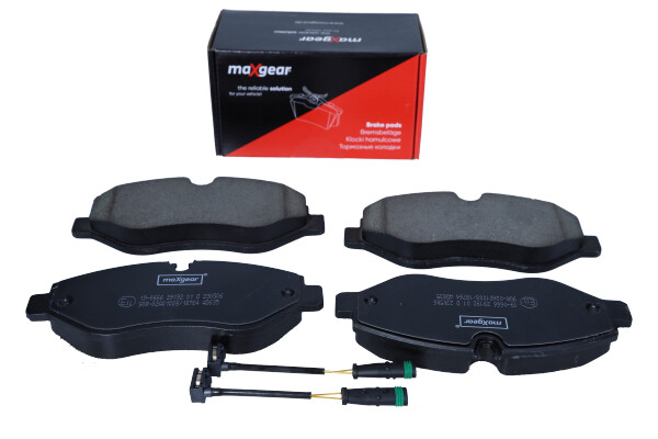 MAXGEAR 19-0666 - Тормозные колодки 