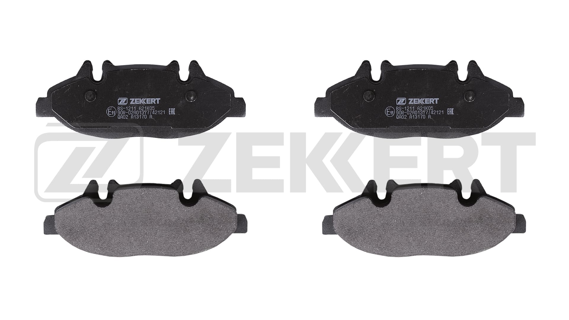 ZEKKERT BS-1211 - Тормозные колодки 