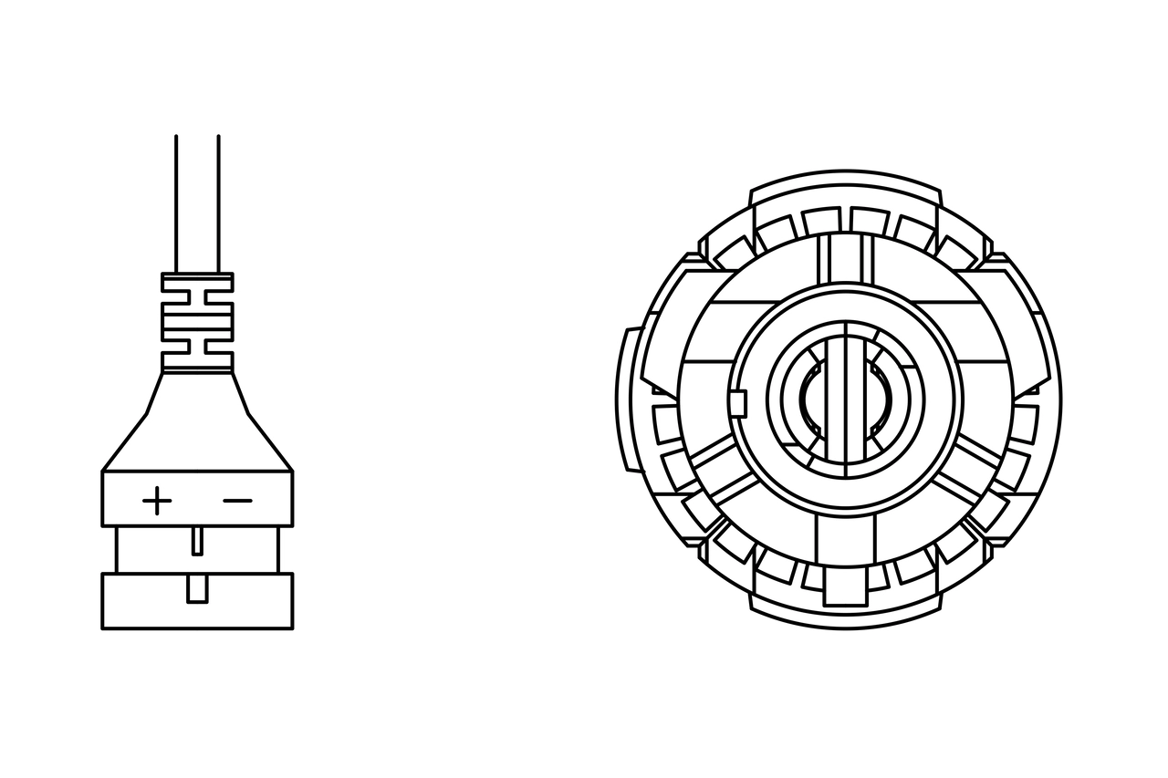 BOSCH 1 987 301 555 - Лампа накаливания, фара дальнего света Светодиод Gigalight TWIN
