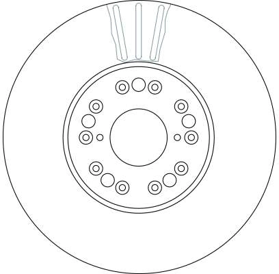 TRW DF4182S - Тормозные диски