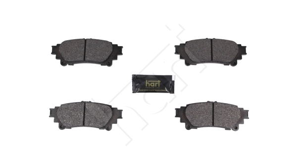 Комплект тормозных колодок, дисковый тормоз PREMIUM LINE