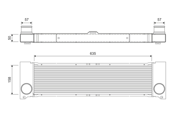 VALEO 818807 - Интеркулер