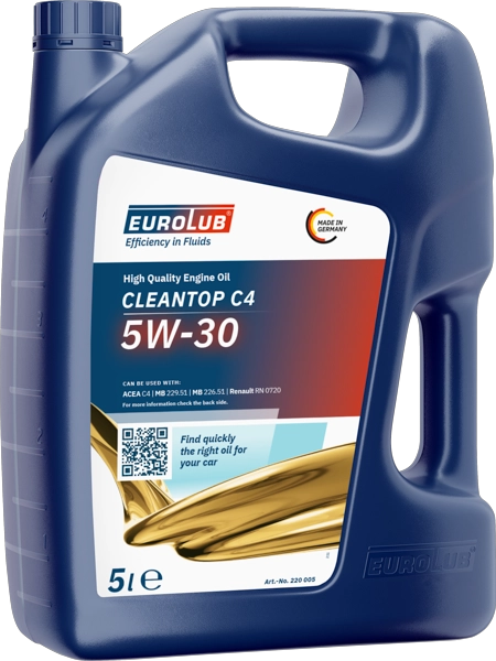 Моторное масло CLEANTOP C4 5W-30