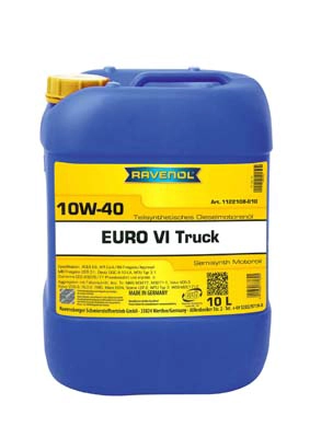 Моторное масло RAVENOL EURO VI Truck SAE 10W-40