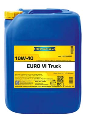 Моторное масло RAVENOL EURO VI Truck SAE 10W-40