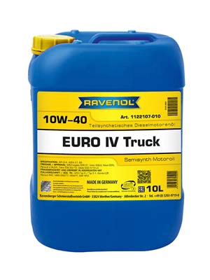 Моторное масло RAVENOL EURO IV Truck SAE 10W-40