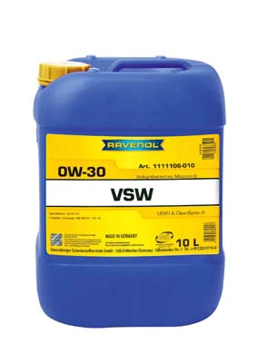 Моторное масло RAVENOL VSW SAE 0W-30