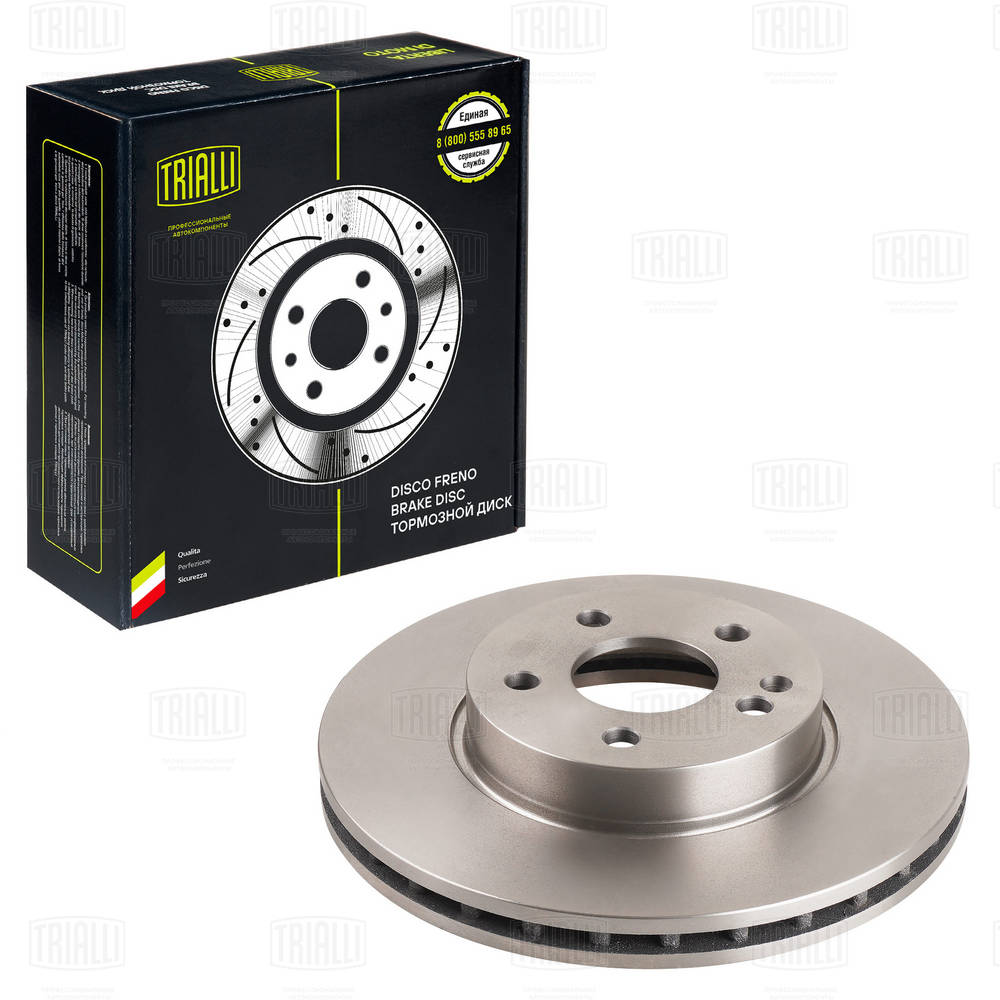 TRIALLI DF 155106 - Тормозные диски