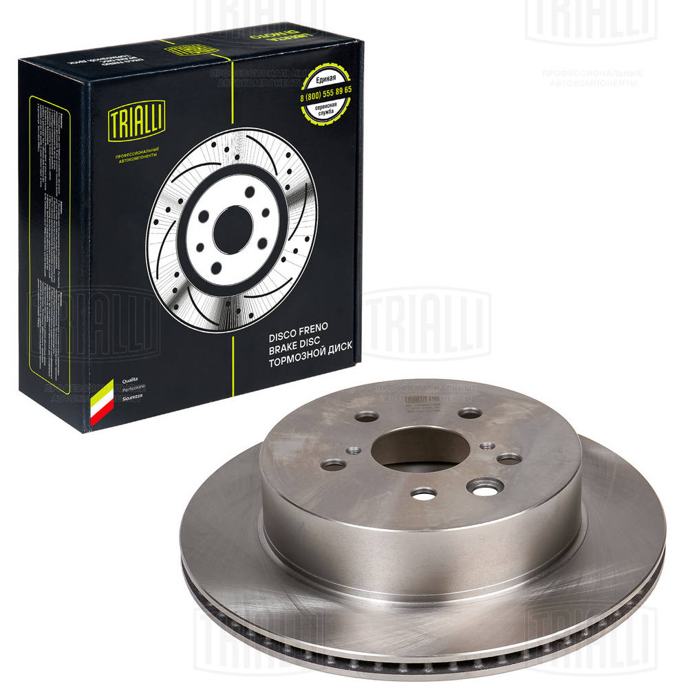 TRIALLI DF 198003 - Тормозные диски