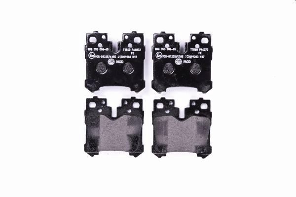 HELLA 8DB 355 006-651 - Тормозные колодки 