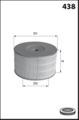 MECAFILTER EL9175 - Воздушный фильтр