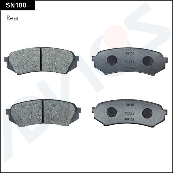 ADVICS SN100 - Тормозные колодки 