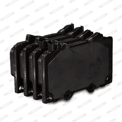 FERODO FDB1456 - Комплект тормозных колодок, дисковый тормоз PREMIER ECO FRICTION